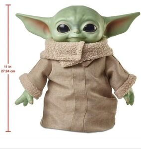Grogu Kids Toy Figure. StarWars BABY YODA, Mandalorian Child 2020